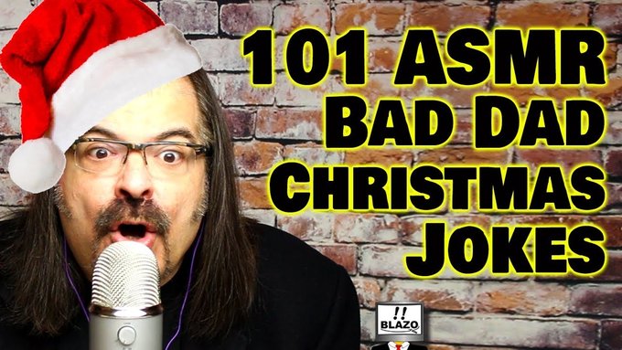 Did you ever check out our 101 ASMR Bad Dad Christmas Jokes?    Click Here-> https://t.co/IGkqB8djjC  #asmr<a href="/tag/xmas"class="tags"><span>#xmas</span></a><a href="/tag/badjokes"class="tags"><span>#badjokes</span></a><a href="/tag/asmr"class="tags"><span>#asmr</span></a><a href="/tag/dadjokes"class="tags"><span>#dadjokes</span></a>