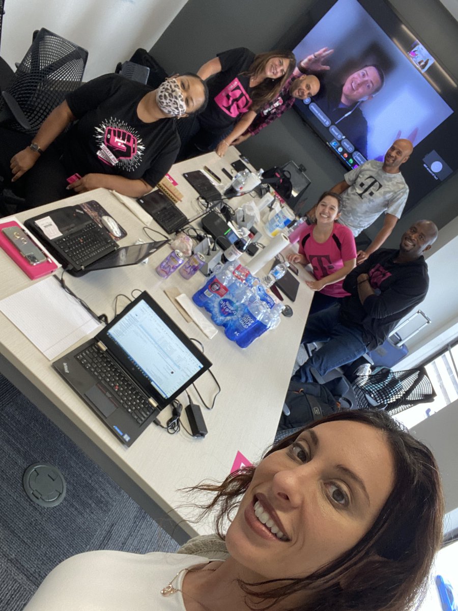 The Authorized Retail support team planning for our Magenta take over! #missingtheARBMs <3 #authorozedretail #tmobile #growing <a href="/rafanan21/">Natalie Rafanan</a> <a href="/domjrcoleman/">Dom Coleman</a> <a href="/MagentaMel/">Mel 💞</a> <a href="/johnnyjcastro/">Johnny Castro</a> <a href="/chauncey_ware/">Chauncey Ware</a> <a href="/emilynellf/">Emily Fyne</a>