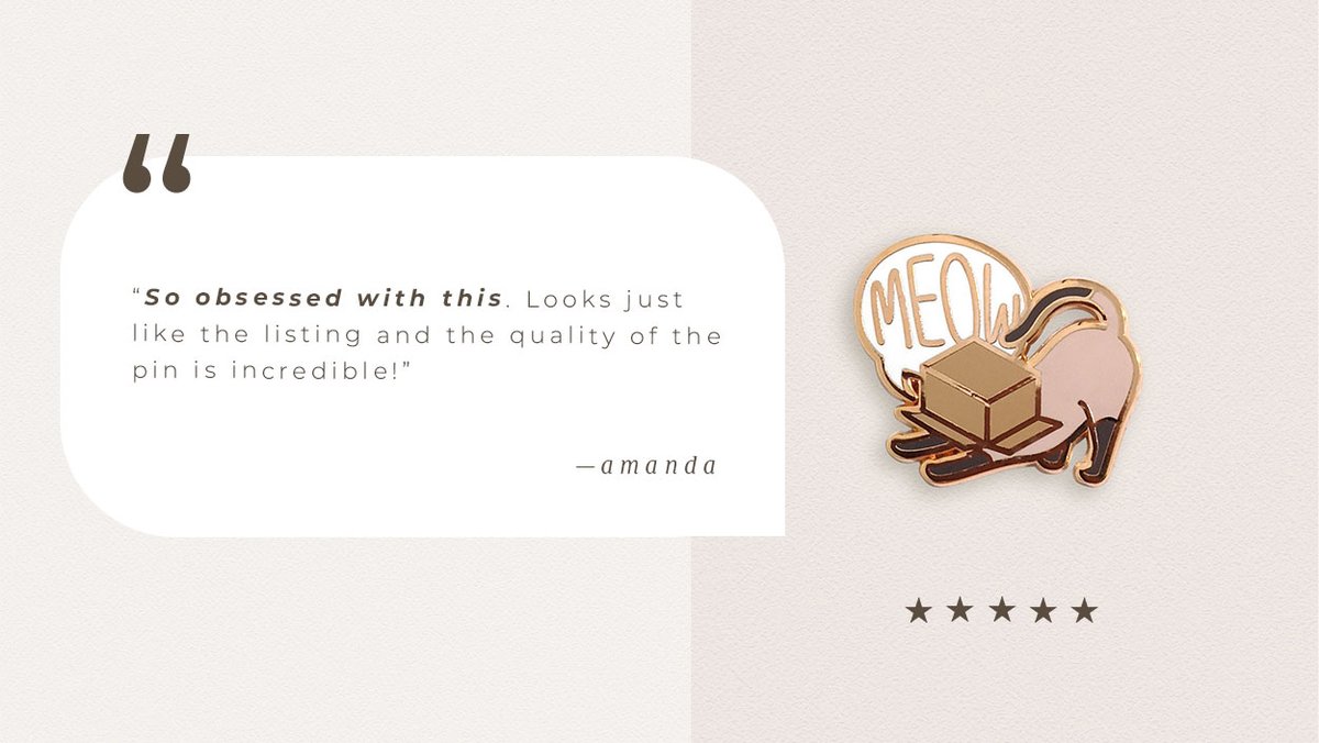 Thanks for the a-meow-zing review, Amanda! 🥰🐈

Leave a review to be automatically entered into our monthly giveaways!