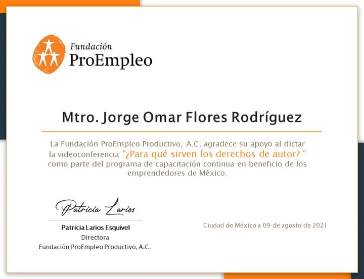 omarfr07's tweet photo. En Eureka recibimos con agrado la retroalimentación de los participantes al webinar ¿Para qué sirven los derechos de autor?, el cual fue organizado por @ProEmpleoCDMX

#marcaseureka #protegeTuObra  #derechosdeautor #copyright #emprendedor #registrodemarca #pymes #pi #creatividad https://t.co/98HgOV6JsY