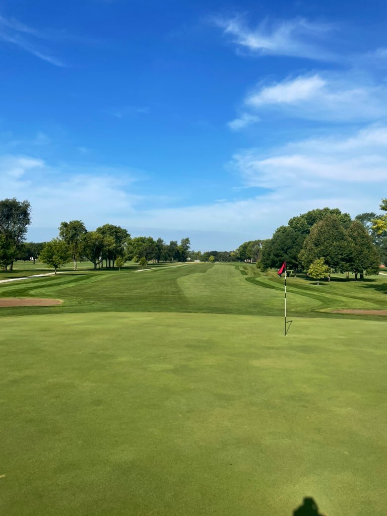 Picture of hole 1 from first annual member/guest last weekend. Very proud of my staff for everything.