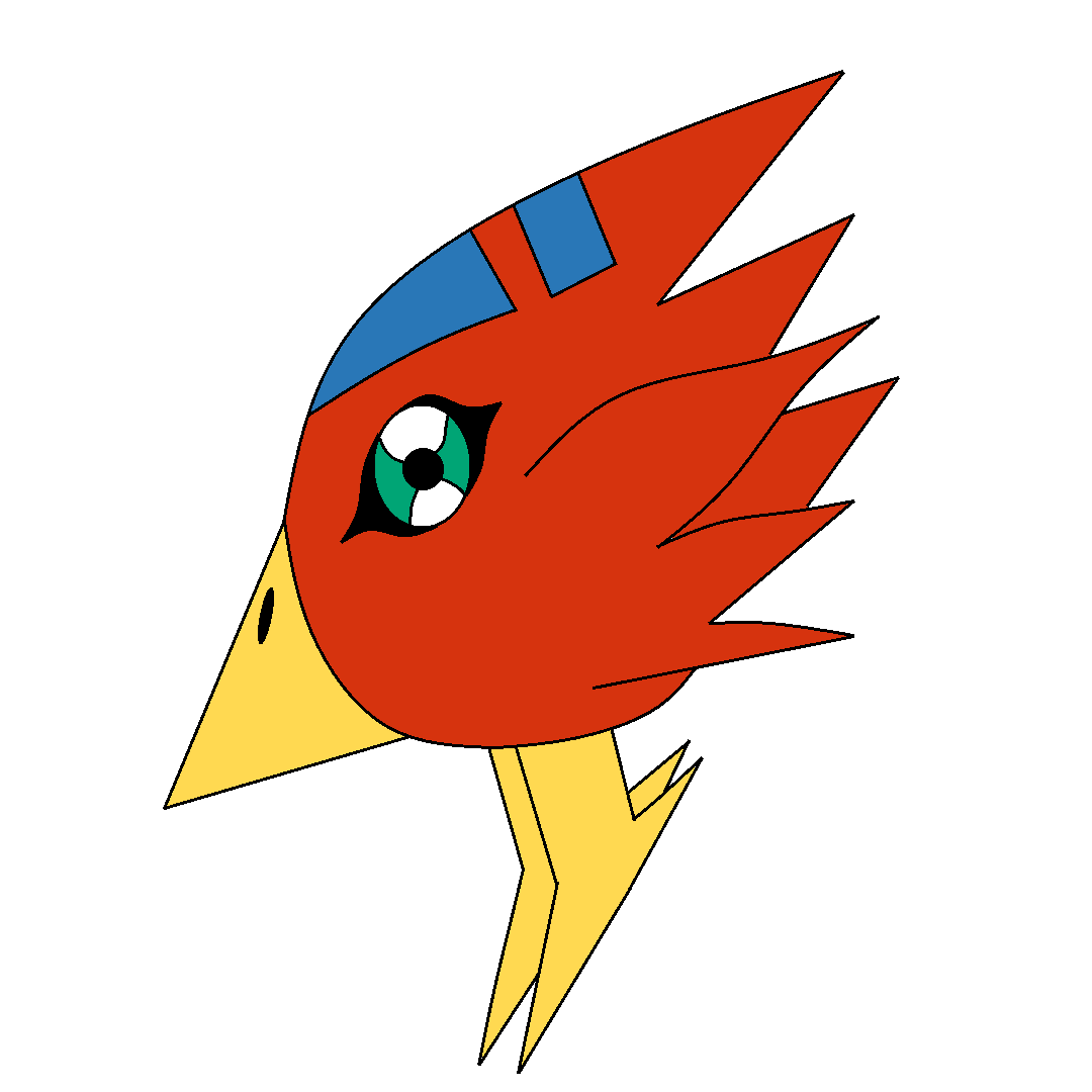 CodemasterJamal's tweet photo. Another new monster design is done for the game. I have more to show but, I can't show you all at once. #gamedev #pokemon #anime #digimon #indiegame #indiedev #mmorpg #VirtualMonstersRPG https://t.co/katSlxkd5V