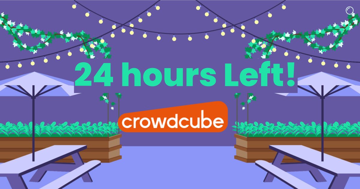 There's just over 24 hours left to invest on <a href="/Crowdcube/">Crowdcube</a>! 

Join 800+ investors committed to bringing tears of happiness, and our ground-breaking technology to life!

crowdcube.com/smartcontainer

Capital at risk
#technology #sustainability #innovation #IOT #crowdfunding