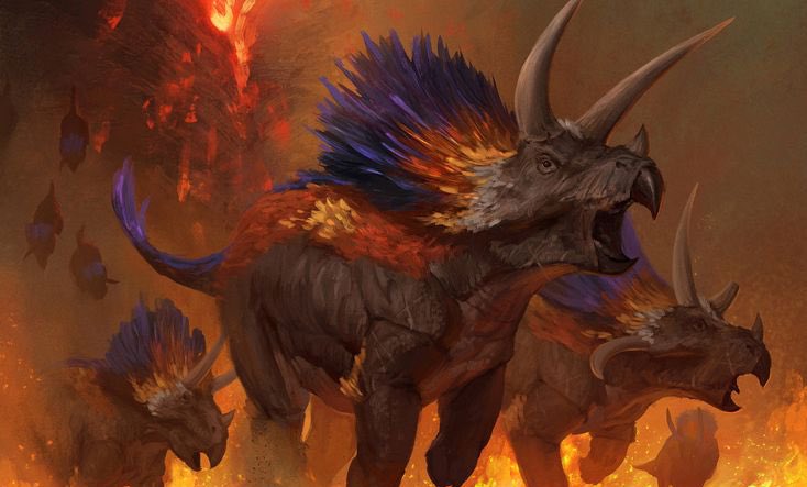 قبل 65 مليون سنة، اصطدم نيزك ضخم بالأرض 🌍 في منطقة يوكتان في المكسيك وأحدث فوهة🕳️ قطرها 180km بسرعة 25km/s كما نشر كميات كبيرة من الايريديوم الموجود بوفرة في النيازك☄️ وغبارا كثيفا حجب الشمس عن سطح الأرض لسنوات طويلة مما ادى إلى انقراض ☠️ الديناصورات🦖🦕 وكائنات اخرى.