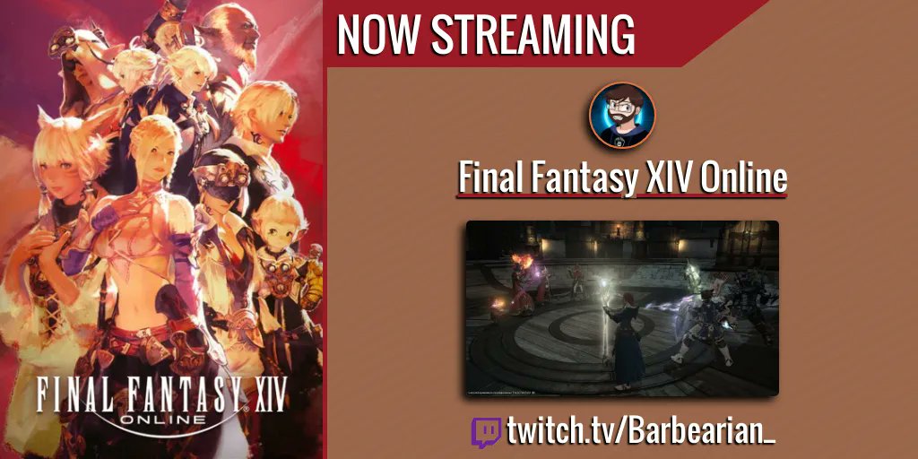 BarbearianTTV's tweet photo. Join me as I continue my bumbling through #FFXIV! I'm live! #twitch #ganing #twitchstreaming #smallstreamer @rtsmallstreams 

https://t.co/aO5aLQ51HR https://t.co/JHuRErRghH