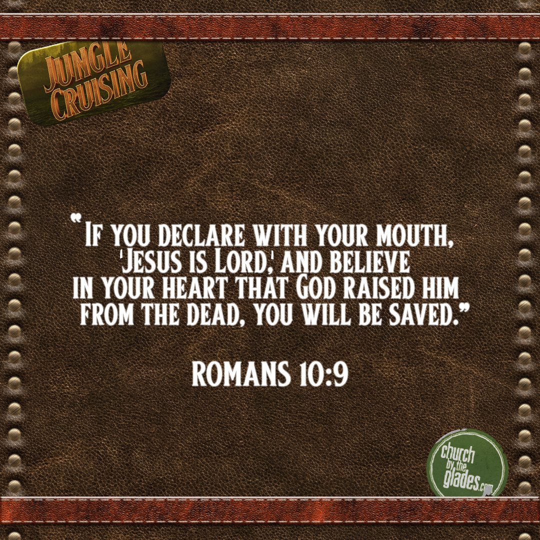 How do you receive salvation? Look no further. ⬆️
