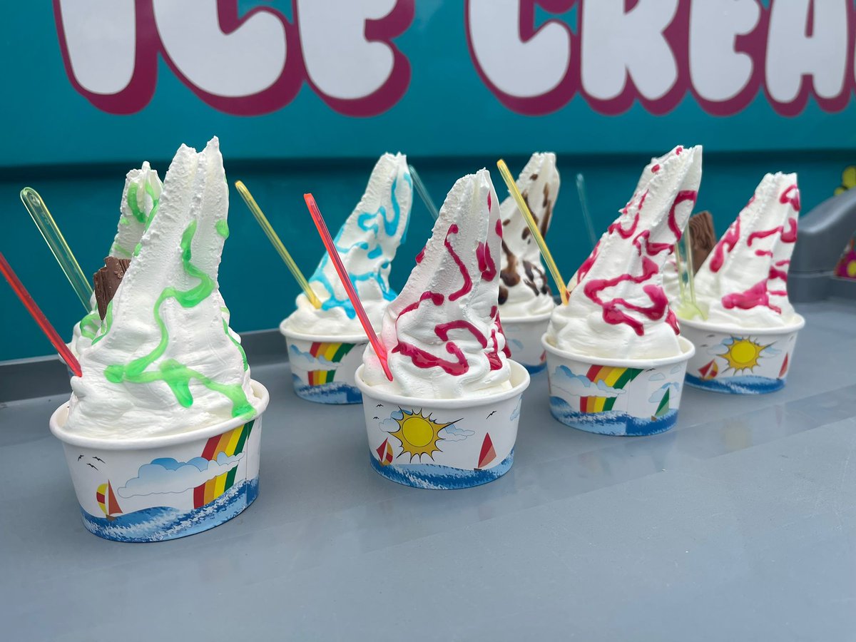 My day spent with <a href="/RemissionPos/">RemissionPossible</a> delivering free icecream to mental health and learning  disabilities patients and staff at Ysbyty Ystrad Fawr.
4 hospitals done, 3 to visit. 
#spreadingJoy #cardiffhour 
#rememberingEmily