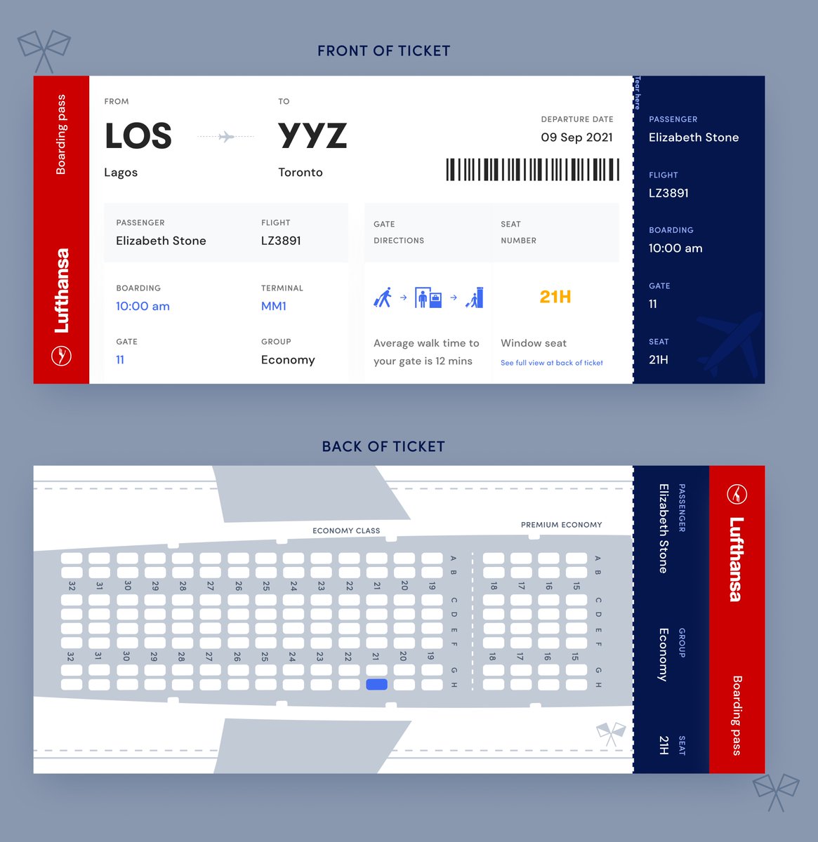 OrinuAbang's tweet photo. @lufthansa 's boarding pass; Heuristics evaluation &amp; redesign. Thoughts? @druids01 @Aise_Idahor 
 See link to case study - https://t.co/FHKUlRBasS https://t.co/UgYK8ULspo