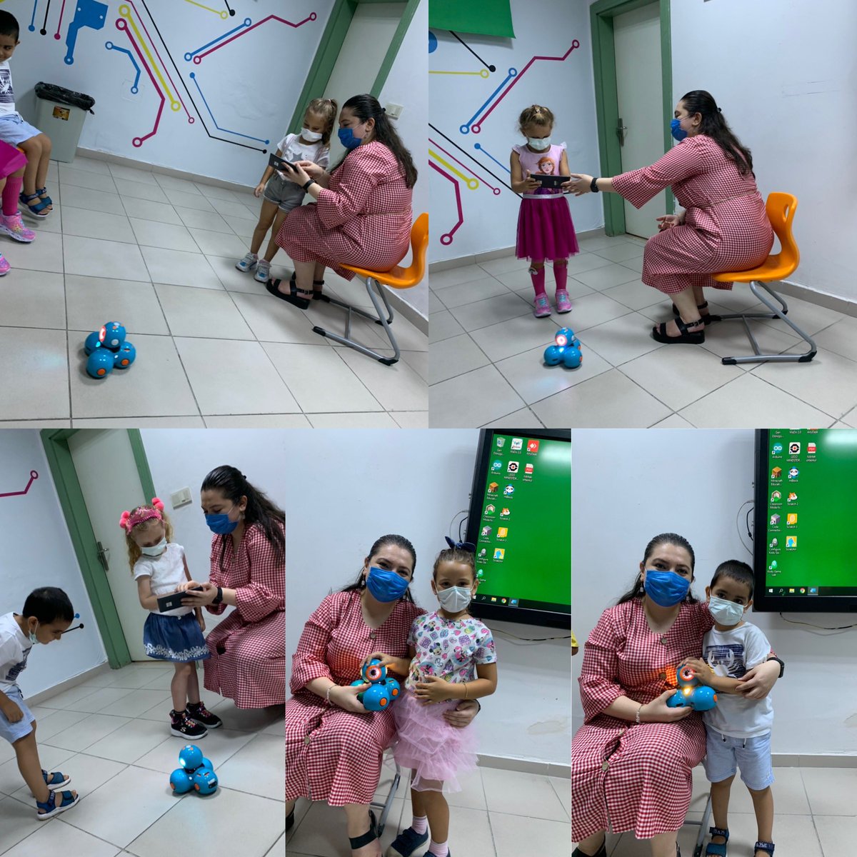 5 yaş sınıfı öğrencilerimiz Robotik-Kodlama sınıfında ilk kez robot Dash ile tanıştılar. İlk oryantasyon derslerinde hayallerin sınırı olmayacağını öğrendiler. <a href="/DogaUskudar/">DOĞA KOLEJİ ÜSKÜDAR KAMPÜSÜ</a> <a href="/kursatkayalak/">Kürşat Sadık KAYALAK</a> <a href="/dilekyldz1986/">Dilek Yildiz</a> <a href="/tugcekaraoglann/">Tuğçe Karaoğlan</a>