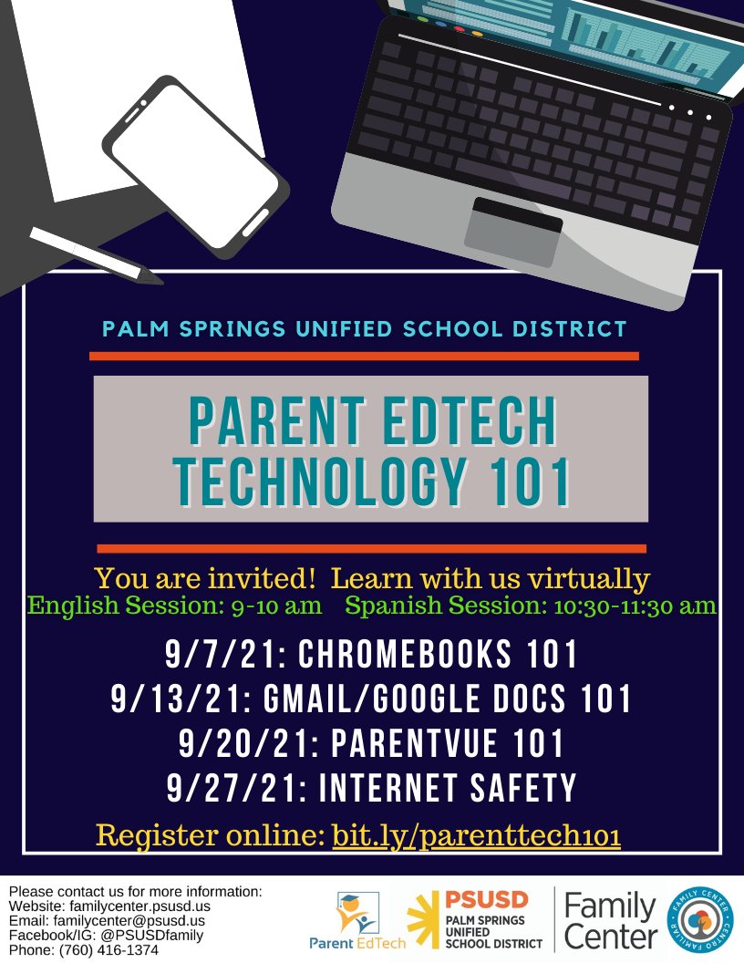 PSUSD Family Center tweet media