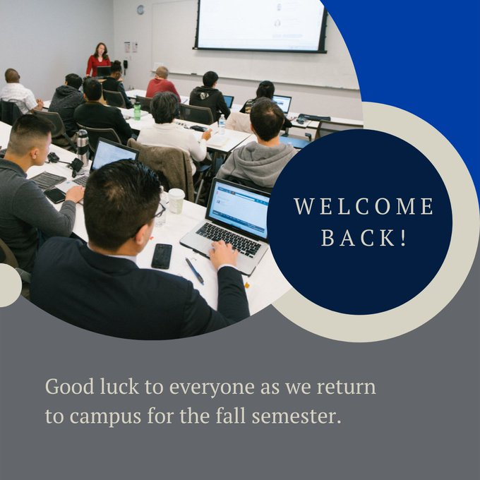 GeorgetownTM's tweet image. Welcome back, Hoyas! We want to wish you the best of luck this fall semester and we look forward to seeing you on campus. #HoyaSaxa