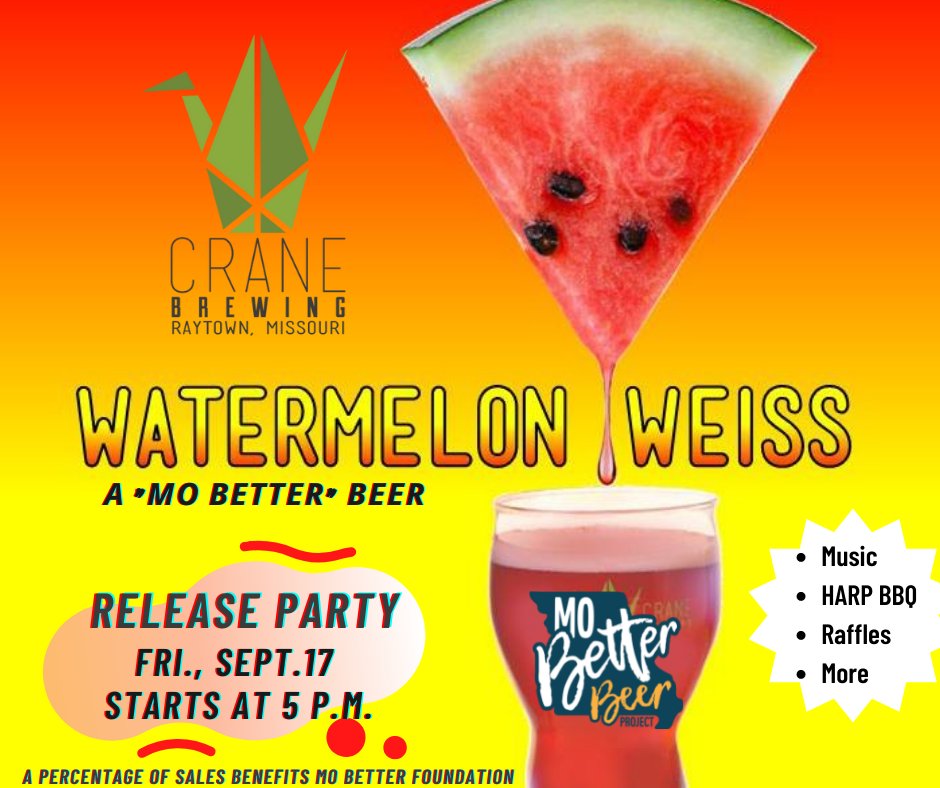 Releasing -- with a party -- on 9/17 at 5 p.m. at <a href="/CraneBrewing/">Crane Brewing</a> in Raytown, MO. Hope to see you there! Spread the word!! Proceeds benefit <a href="/MOBetterFoundat/">MOBetterFoundation</a>