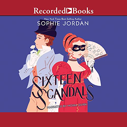 👏Give it up for #AA2022 nominee SIXTEEN SCANDALS by <a href="/SoVerySophie/">Sophie Jordan</a> and narrated by @Moiraquirk! Fans of period romances will delight in this Shakespearean-inspired romp set in English high society. bit.ly/38bSgo5