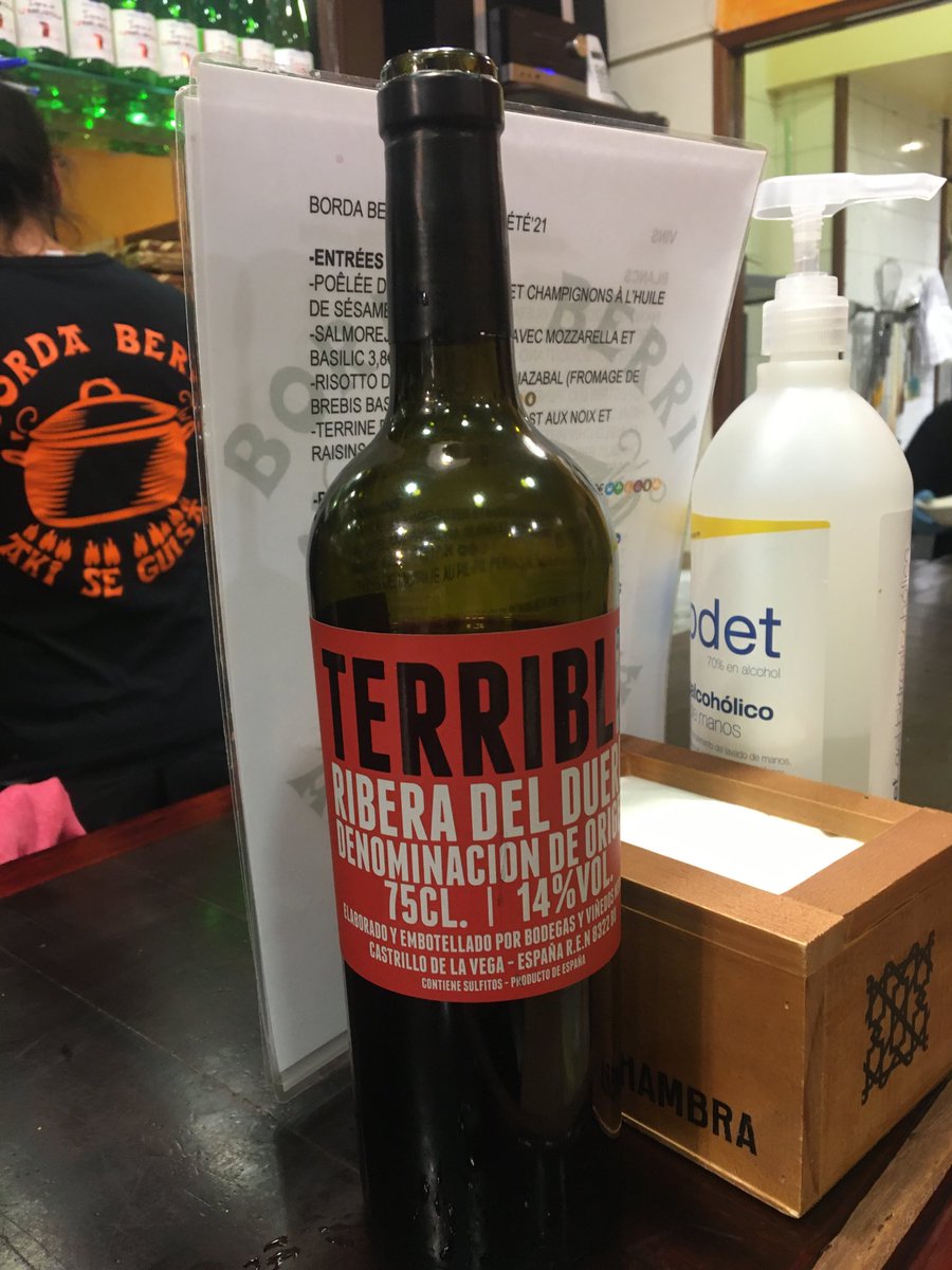 Borda Berri. Where the Ribera is feicin Terrible! 😁