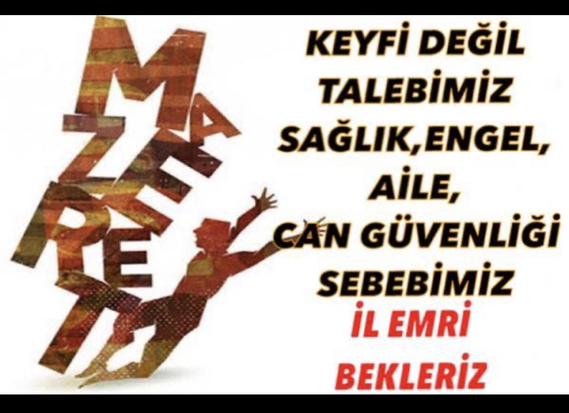 SblAkkn's tweet photo. @_aliyalcin_ Gecikmesin İlemri 
@EgitimBirSen 
@TurkEgitimSen 
@adnanboyaci
@TESAnkara7
@egitimsen
@egitimis
@MuammerKaraman
@hasanyyayla
@latif_selvi
@AbdullahCati
@ACAR16RAMAZAN
@ferayayd
@yildirimkaya40 https://t.co/MqWiV1Y48f