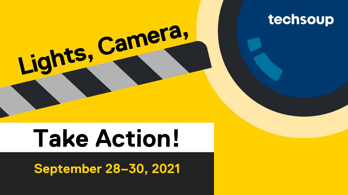 Can you tell your #nonprofit’s story in 1 minute? Join #TechSoup’s Lights, Camera, #TakeAction! #DigitalStorytelling event from Sept 28-30, for workshops on strategy, tools, and implementation of your own interactive story: spr.ly/6018ytn6M #NPStorytelling