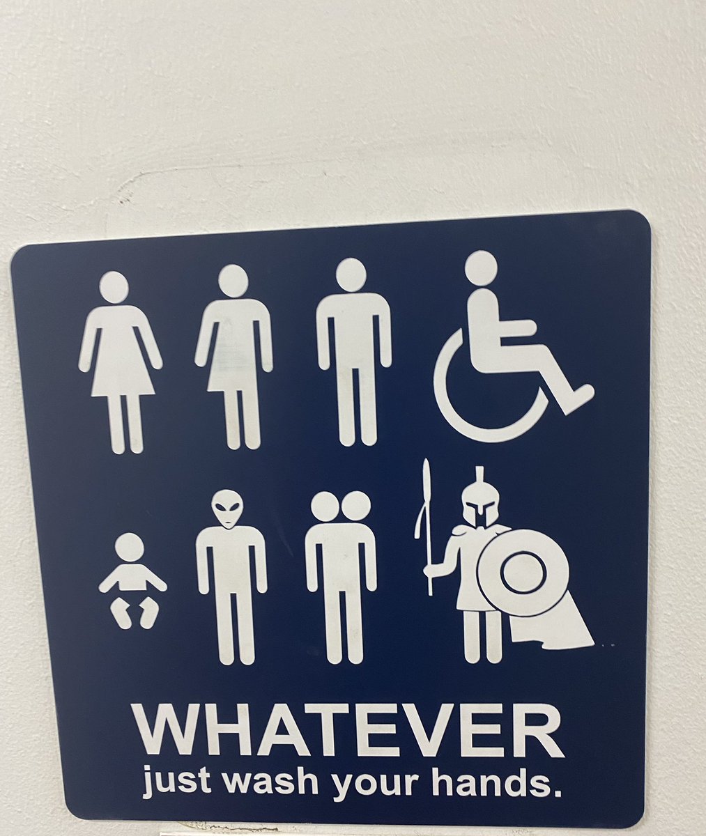 I love this. Seen at a rest stop in Montana.