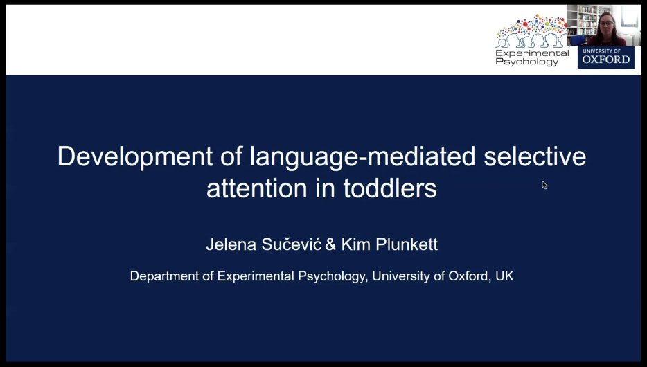 Great talks from @AbiFiske and @SucevicJelena today at @LCICD during the Cognitive Development session. 
#fNIRS #eyetracking #executivefunctions #attention #infants #toddlers #LCICD2021