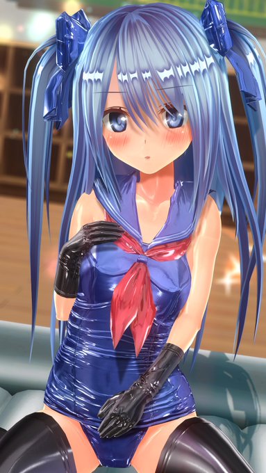 続・スク水セーラーちゃん
#COM3D2 