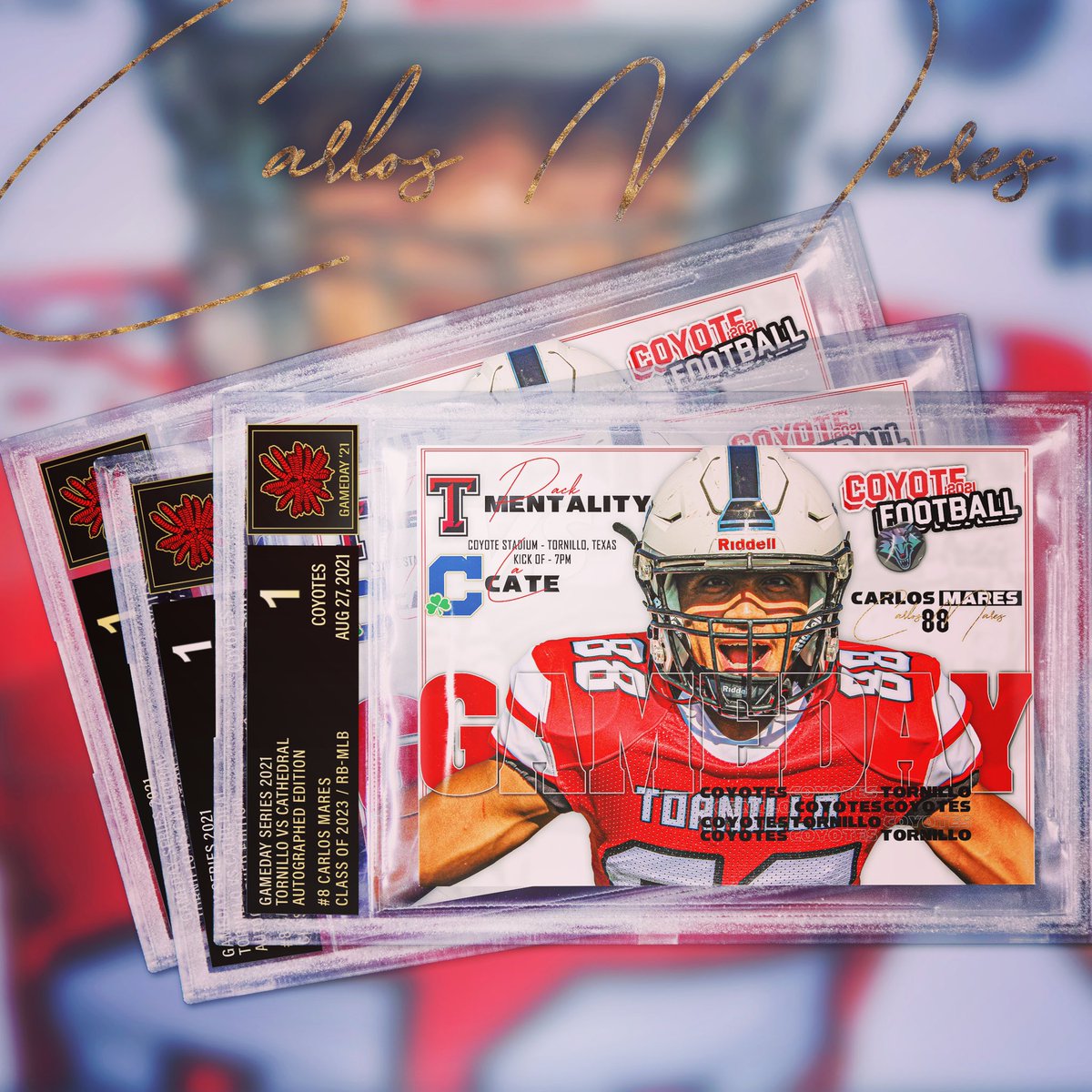 Cody Burris (@codyb32) on Twitter photo Gameday trading card series 🔥💯🏈#PackMentality #Week1 #VSCathedral <a href="/TISDAthletics/">The Tornillo Coyotes</a> <a href="/TornilloFootba1/">Tornillo Football</a> Gameday trading card series 🔥💯🏈#PackMentality #Week1 #VSCathedral <a href="/TISDAthletics/">The Tornillo Coyotes</a> <a href="/TornilloFootba1/">Tornillo Football</a>
