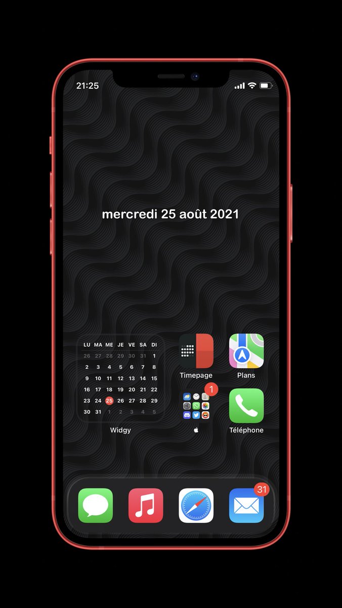 Zooropalg's tweet image. #iOS15beta7 #iPhone 12mini #widgy