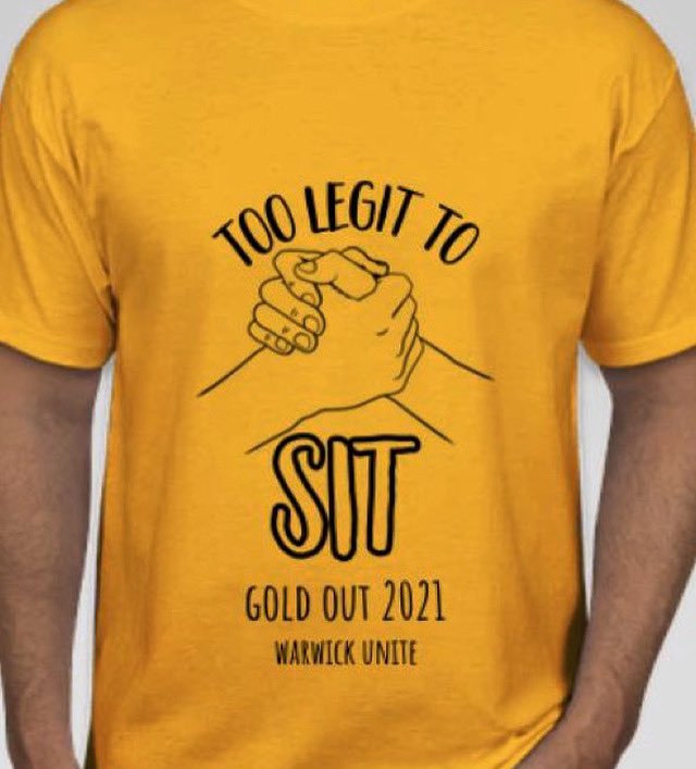 Last chance to guarantee your t-shirt for Gold Out! Orders close tonight at midnight… fill out the form below! 🎗💠 <a href="/WHS_Section/">WARWICK STUDENT SECTION</a> docs.google.com/forms/d/11D6PS…