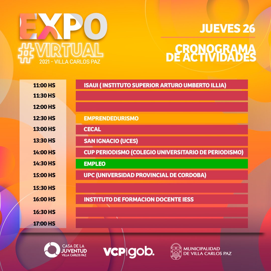 JuventudVCP's tweet photo. ‼️MAÑANA

👩🏻‍💻 4to dia de Disertaciones 👇🏻 https://t.co/Ds2bKaH2ua