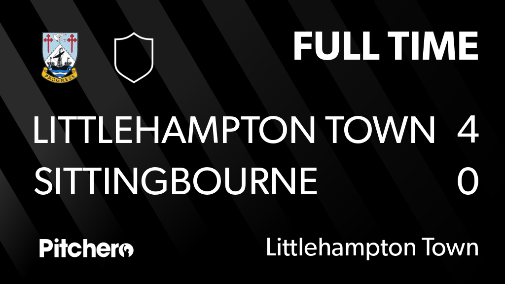 FULL TIME: Littlehampton Town 4 - 0 Sittingbourne. We will play Whitehawk at home on Sunday 5th September in the next round. #FACup
pitchero.com/clubs/littleha…