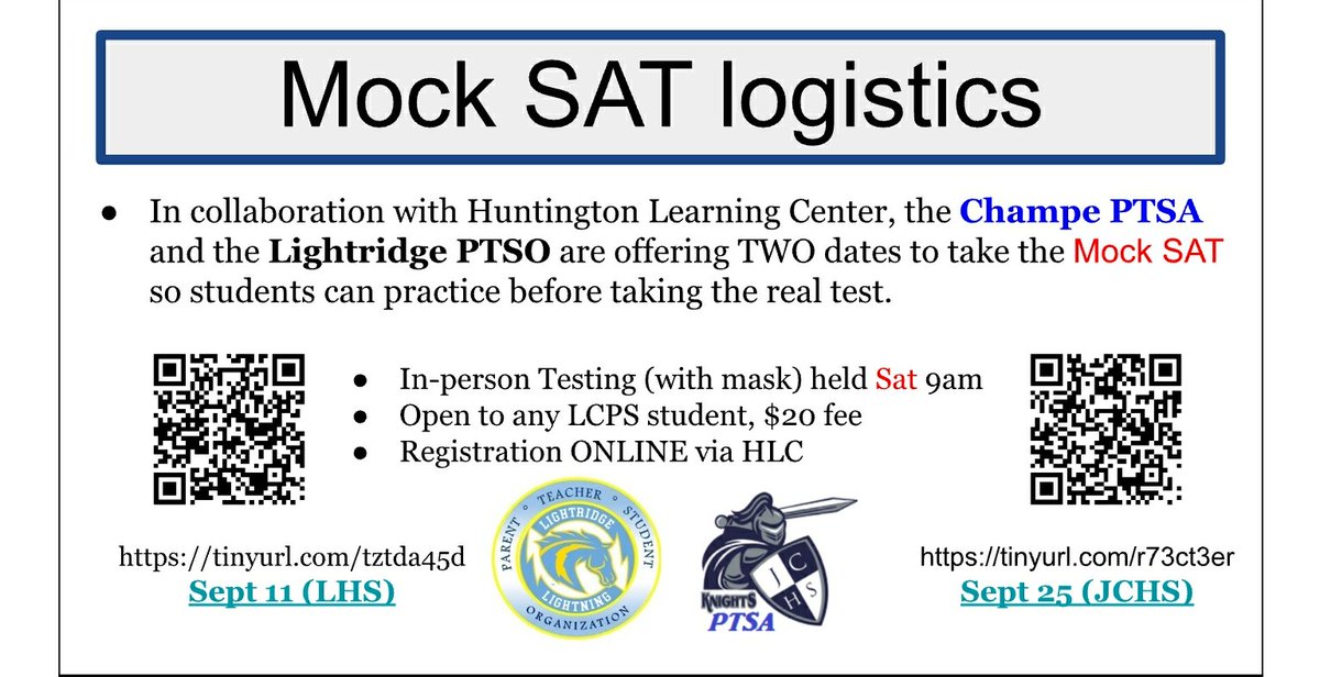 John Champe PTSA tweet media