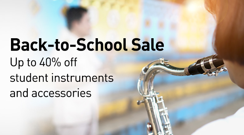 Summer is not over yet, but the countdown for #BacktoSchool is almost up! Let us help you get ahead 🎷 
Shop exclusive deals: bit.ly/3xBkYdc