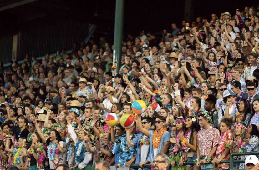 ‼️FIRST HOME FOOTBALL GAME‼️
⏰: 7:00pm
📍: The Fort
🏖: BEACH THEMED
BE THERE AND BE LOUD💛💚