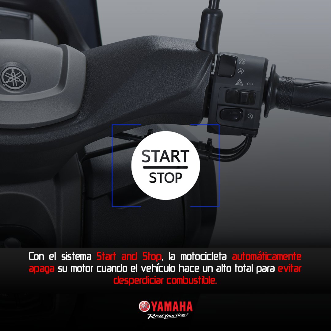 YamahaMotorMX's tweet photo. ¿Ya conoces el sistema de Start and Stop de #Yamaha?🤔✅
Se reduce la pérdida de combustible cuando el vehículo no está en marcha, arranques silenciosos y casi imperceptibles para el usuario.
#YamahaMX #StartandStop #NMAX https://t.co/VWckJw0ZHF