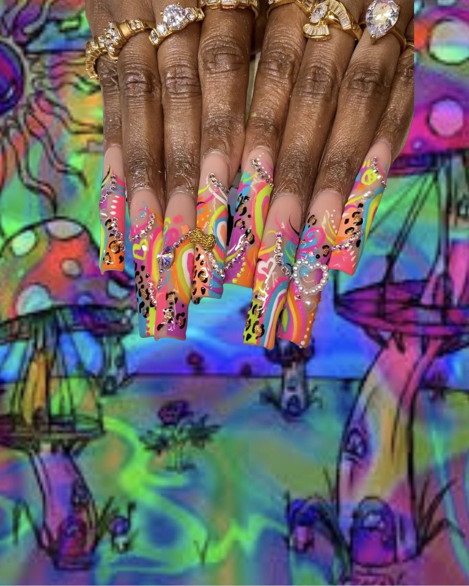 fetishfornails's tweet photo. Some of my 90’s and early 2000’s inspired nails.💖 to see all of my work please follow me on Instagram @fetishfornails https://t.co/7HPlIRgkc6