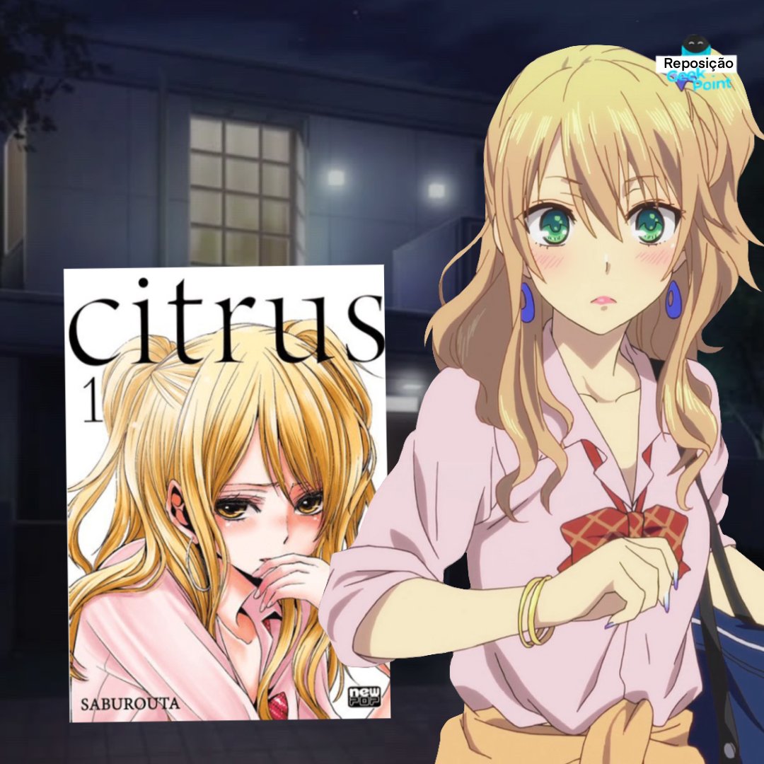 Geek Point on X: PRIMEIRO BEIJO ROUBADO! Site:  #geek #geekpoint #nerd #manga #anime #yuri #citrus #girlslove #newpop   / X