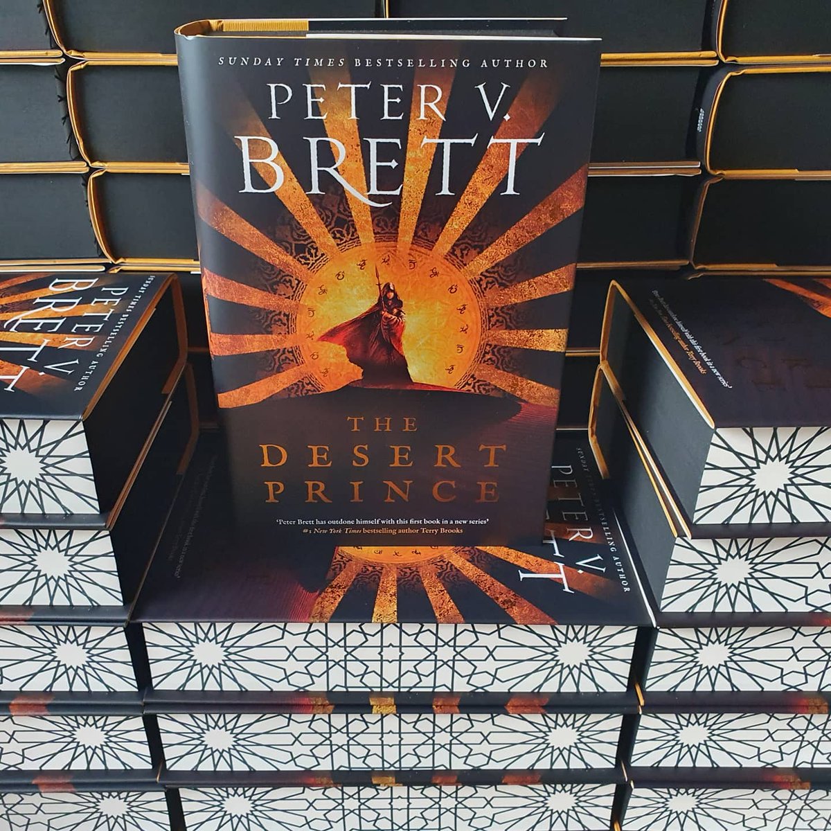 binding_broken's tweet image. Random Giveaway 🤷‍♂️

Please RT and Follow for the chance to win one of our exclusive signed editions of The Desert Prince by @PVBrett 

There will be two winners 😏