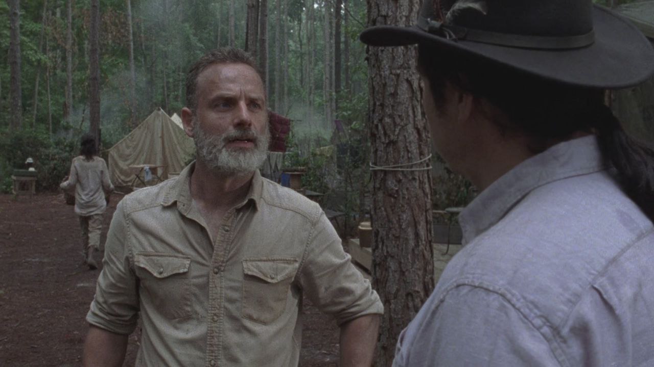Rick grimes shop western shirt