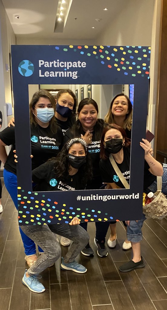 itrochezb's tweet photo. Thank so much @ParticipateLrng we had so much fun Learning and sharing experiences with other partners! What a wonderful orientation week 🥳 https://t.co/zL9shAbKLg