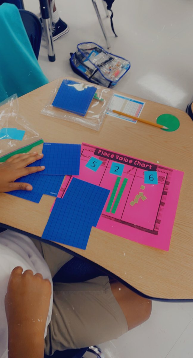 MsAmandaGHines's tweet photo. My 🆒Mathematician Architects hard at work🚧representing and BUILDing numbers1️⃣2️⃣3️⃣ @DemetriaBandyBr #RepresentingNumbers #BaseTenModel #PlaceValue #2ndGradeTakeover #HinesHeartbeats #TheBIGComeback https://t.co/nFLd4AfPJz