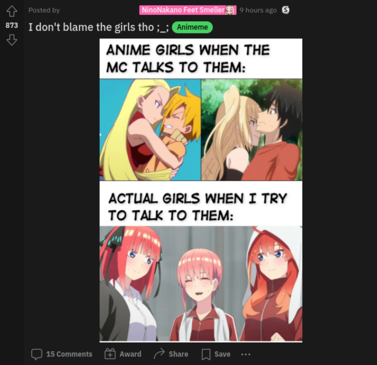 Animemes replaced with Breaking Bad