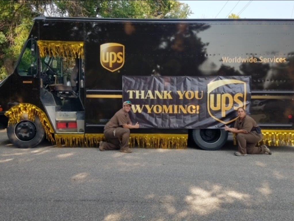 kdfize's tweet image. Way to go Wyoming UPSers! Thanking the community for their ongoing support. @UPSers @UPSPolicy @scott_bremerman @Joseph_Braham