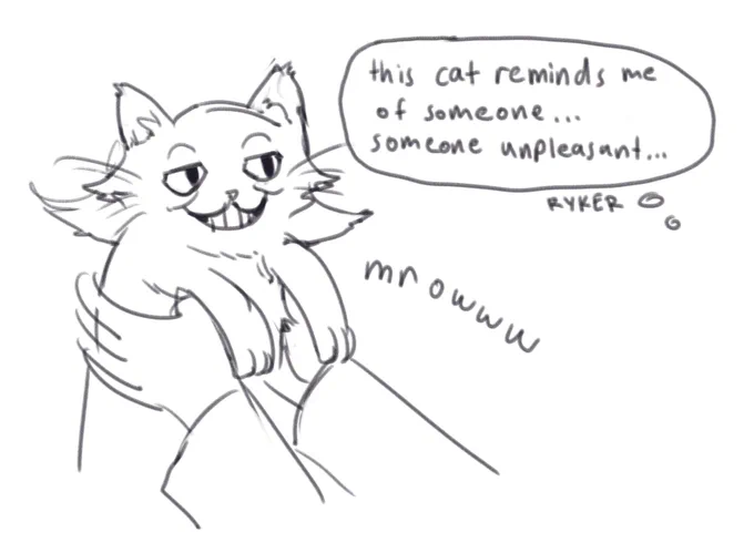 bonus... a cursed little meow meow 