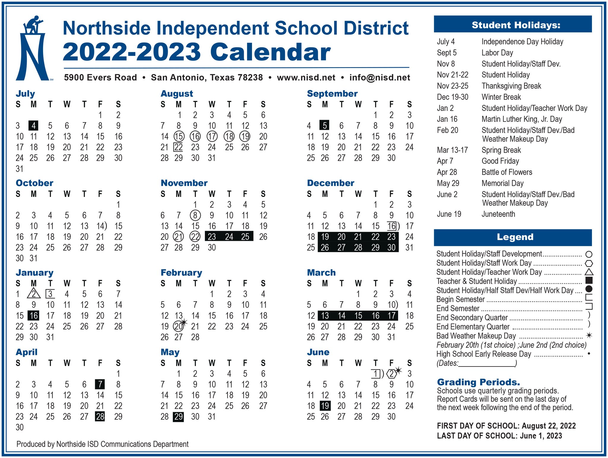 northside-isd-on-twitter-here-s-the-newly-approved-calendar-for-the-2022-2023-school-year-you