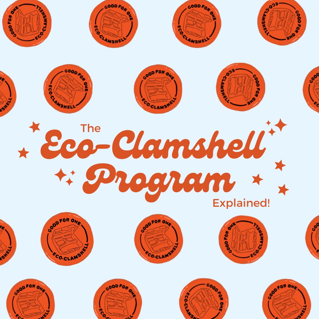 Oxy_Dining's tweet photo. At Oxy, we are all about doing our part to reduce waste! Our Eco-Clamshell is just one of the ways to ditch single waste plastic on campus. Juniors and Seniors can fill out this form to request a new token! https://t.co/4nMgcD4W5D https://t.co/DgEAODzYNh