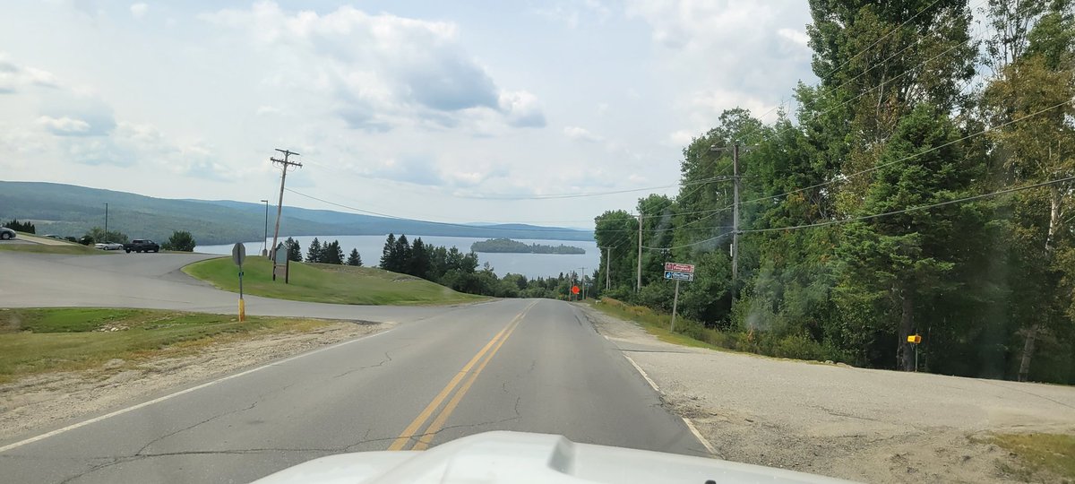 I love Maine! Rangeley is a great lil town! About to hit up the center for some grub.