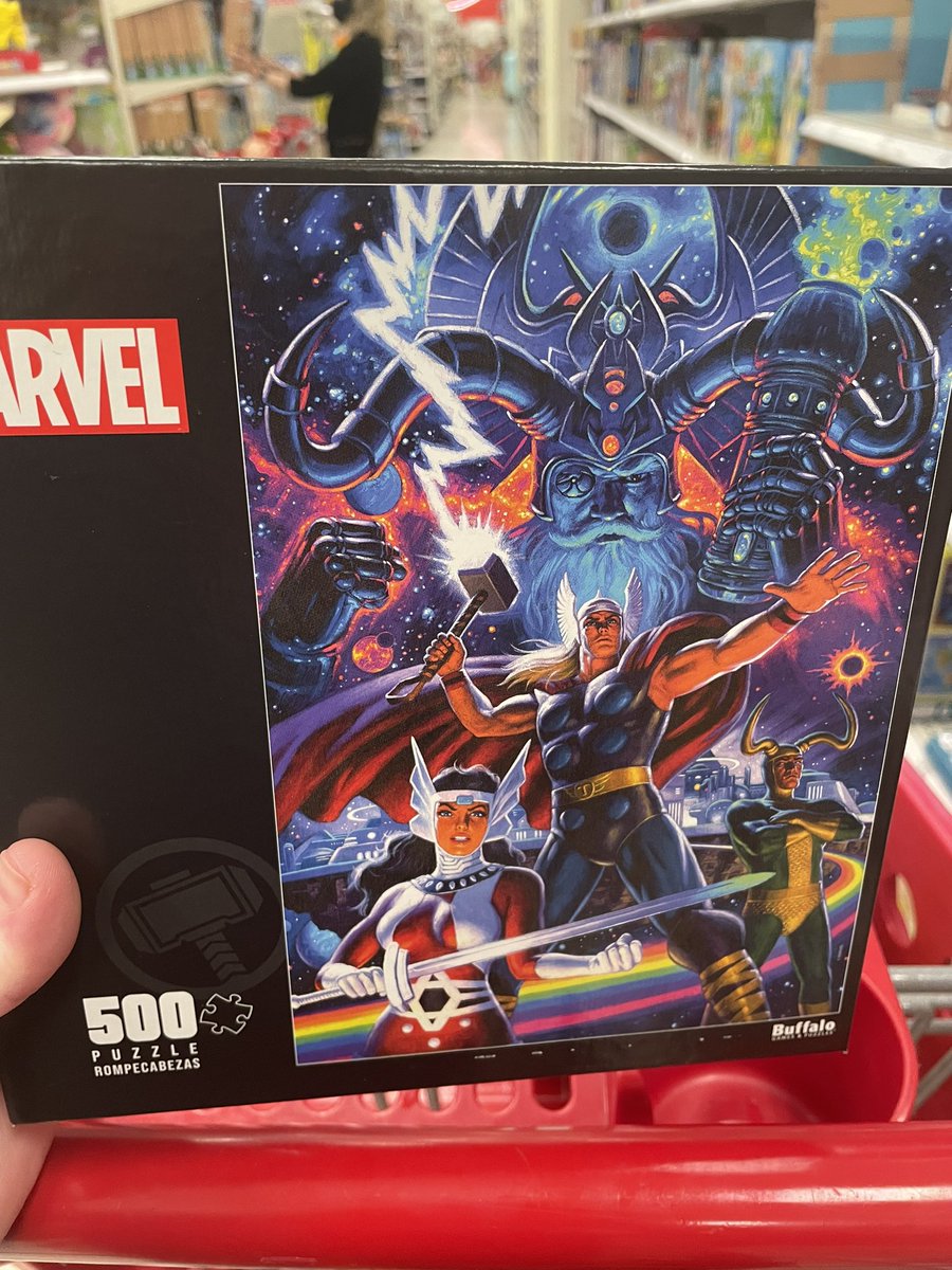 Phil “he’s gorgeous” Coulson would buy this Thor puzzle https://t.co/8Uv9ORE8Si