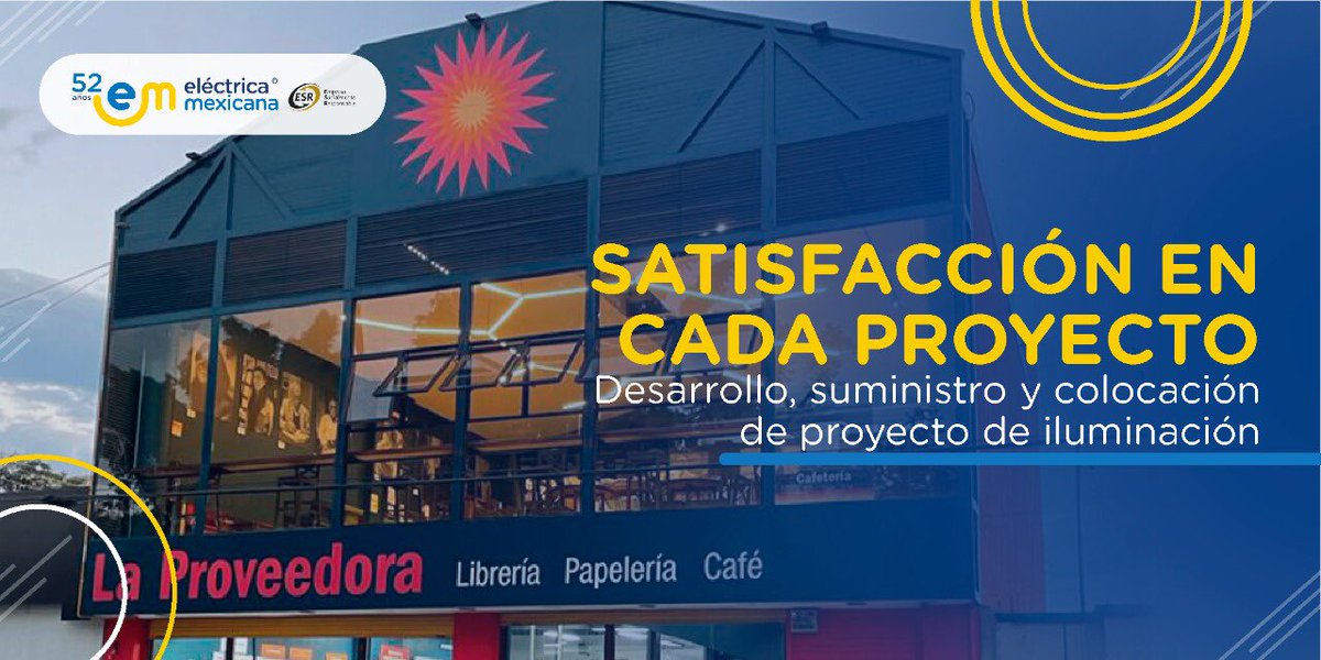 A nuestros clientes les brindamos soluciones desde el inicio hasta la satisfacción total de sus proyectos. #EléctricaMexicana #Oaxaca #ExperienciaYProfesionalismo

<a href="/FundElectricaM1/">@FundElectricaMexicana</a> <a href="/bremicc1/">bremicc ingeniería, comercio y construcción</a> <a href="/RaulRuizRobles/">Raul Ruiz Robles</a> <a href="/SOLARE_ING/">Solare</a> <a href="/rnavarrohdz/">Rodolfo Navarro</a> <a href="/SamFdz1/">Sam FG</a> <a href="/ProveedoraOf/">La Proveedora</a>