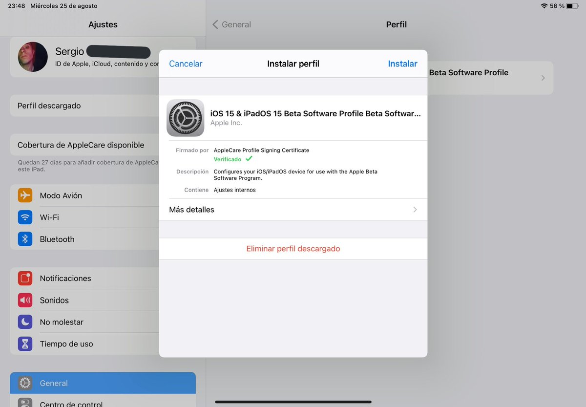 Sergiog022's tweet image. Let’s do it #iOS15Beta7
