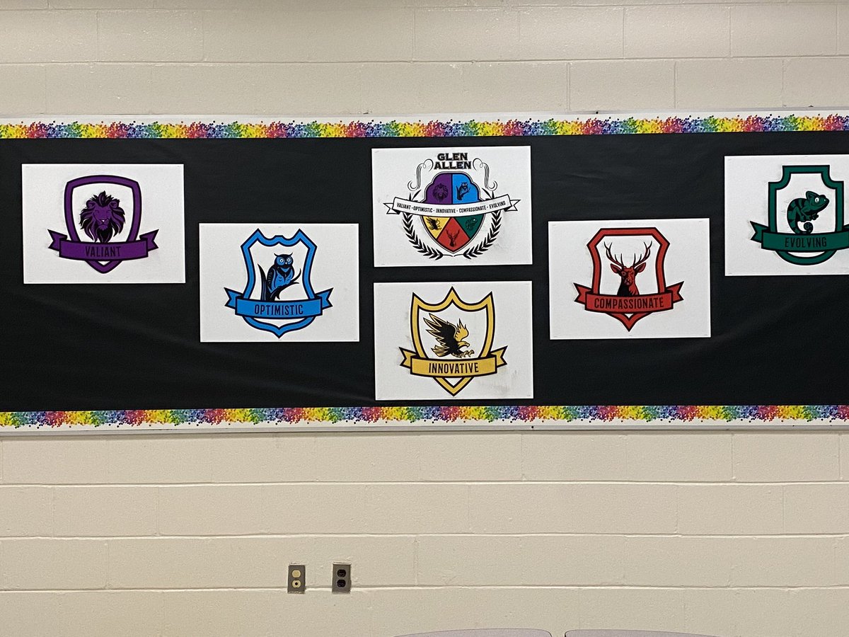 Check out that new bulletin board in the cafeteria! House ready!