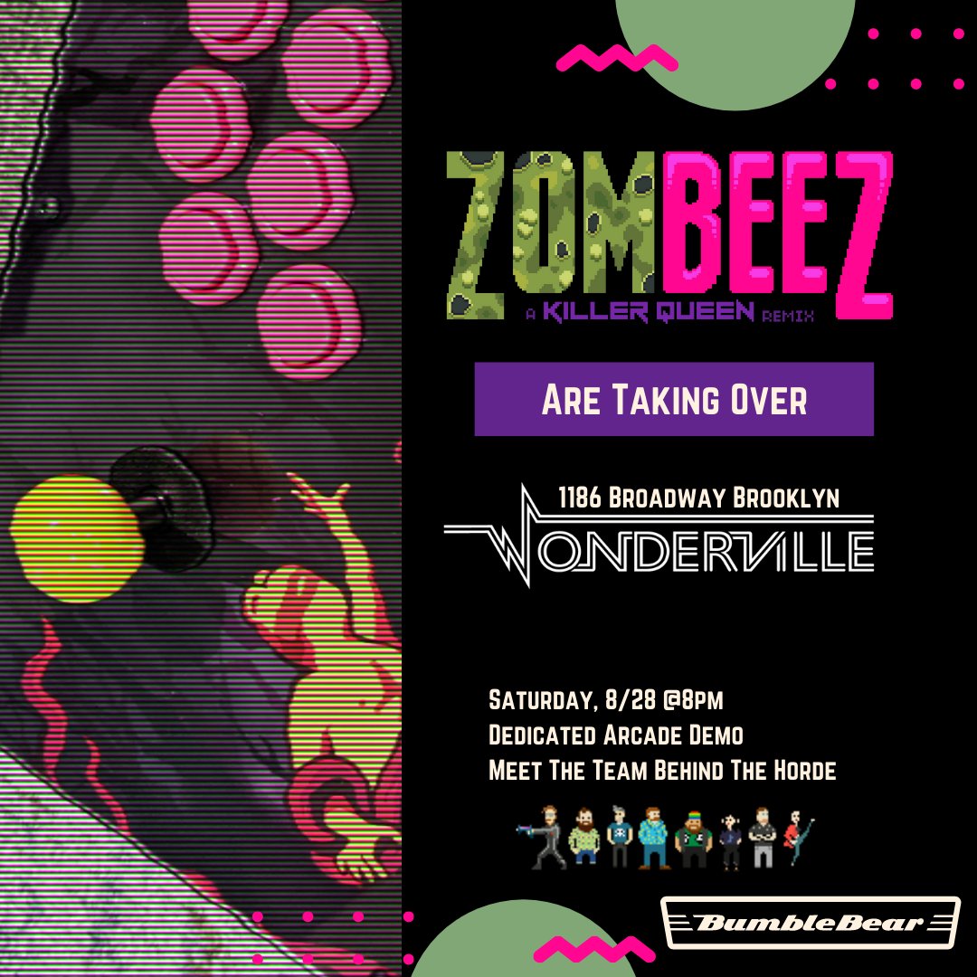 This Saturday we're showcasing the brand new game from <a href="/bumblebeargames/">BumbleBear Games</a> ZOMBEEZ! It's getting released on September 1st so come play it before anyone else!