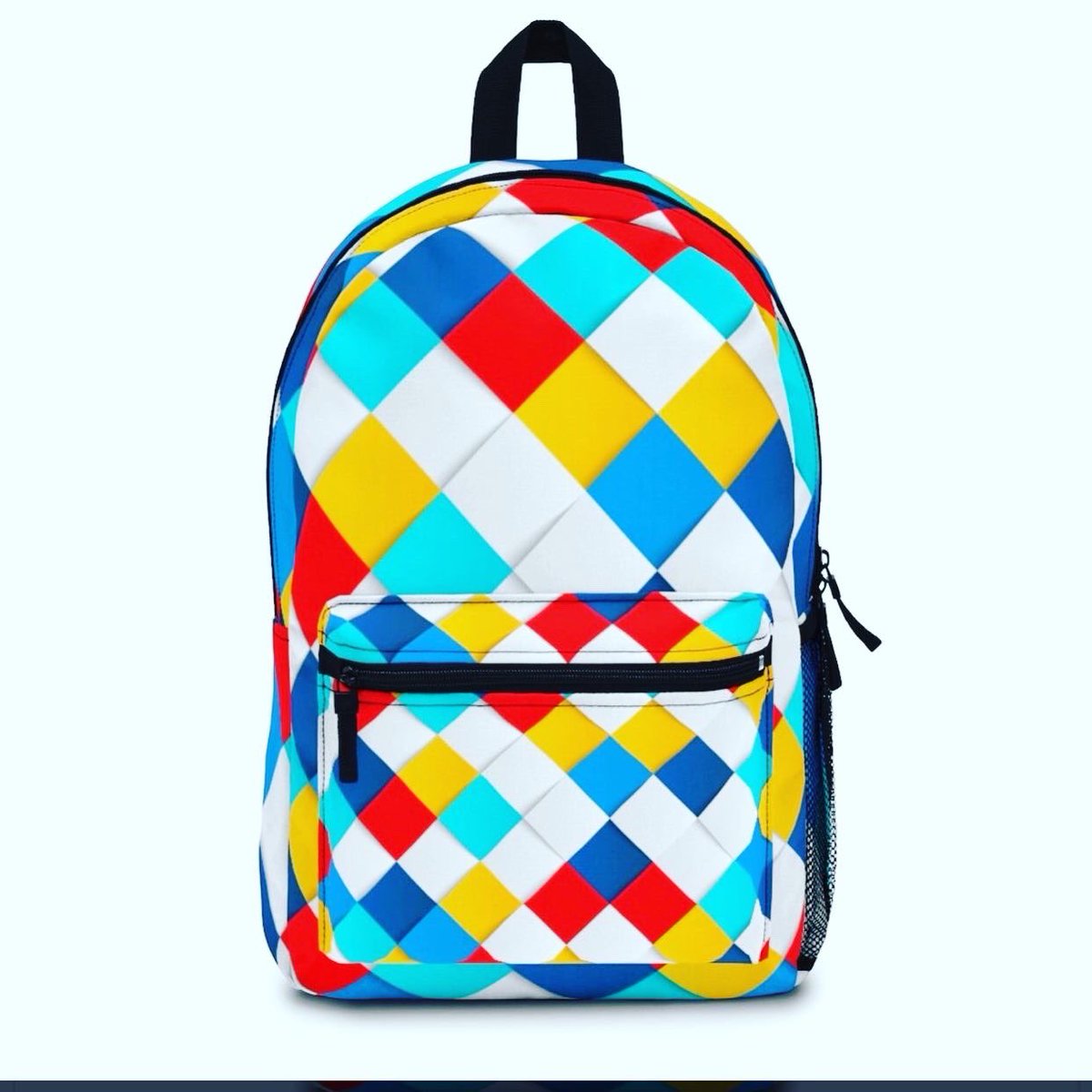 Backpack_Kings's tweet image. Colorful Square Grid Style Backpack Bag #fashion #style #backpack #backpackkings Backpackkings.com
